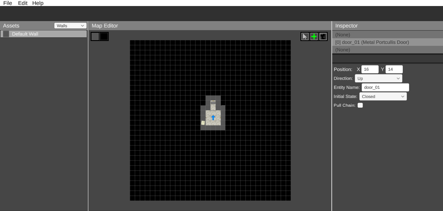 Myths of Maldagar editor screenshot